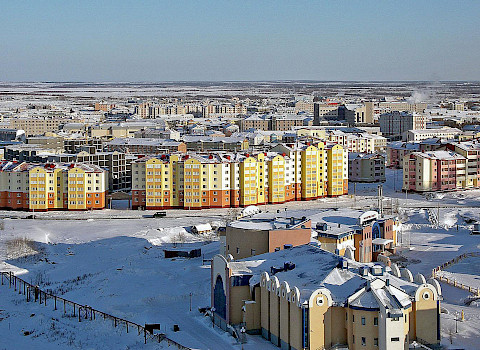 View of Salekhard